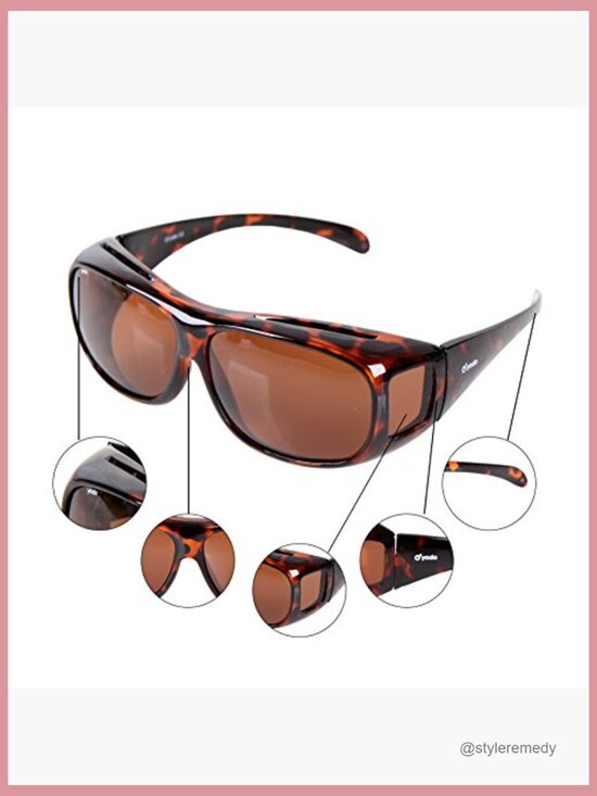 Polarized Fit Over Sunglasses for Glasses with UV400 Protection main image 4